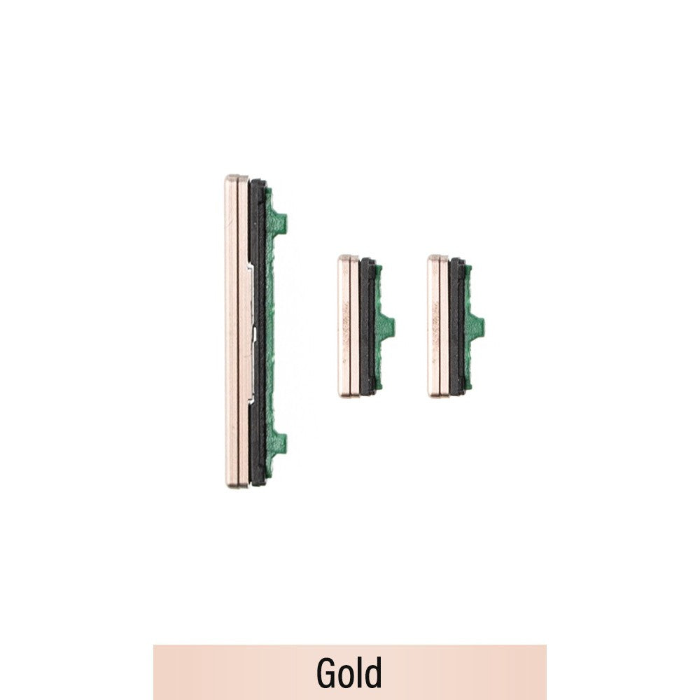 Power & Volume Button Set for Samsung Galaxy S10 5G G977B-Gold Power & Volume Button Set for Samsung Galaxy S10 5G G977B-Gold